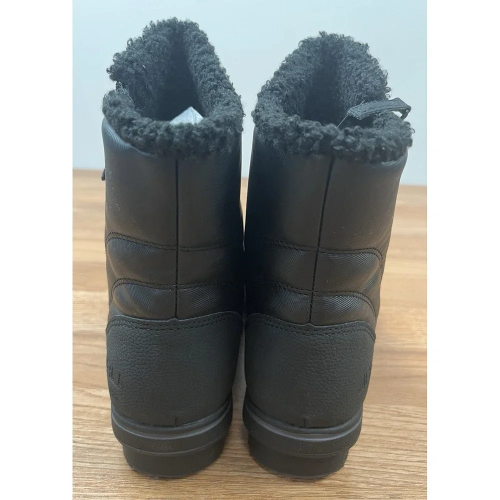 JBU Snowbound Black Winter Boots Women's Size 6.5